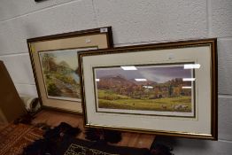 Two local lakeland prints including Judy Boyes signed Grasmere