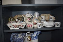 A selection of mid century tea and coffee wares including Midwinter