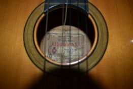 A vintage Alhambra classical guitar