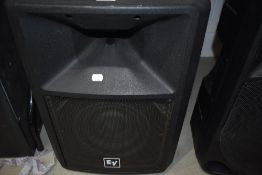 A pair of Electrovoice SX100+ speakers