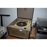 A vintage HMV Gramophone , having Garrard deck , RC120, old power cable removed