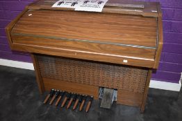A vintage Hammond Organ