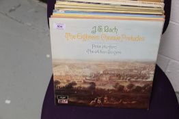 A lot of fifty classical vinyl albums , good potential for online selling - some nice titles here