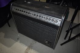 A vintage Carlsbro combo amp, possibly Stingray, includes unfitted castors and fooswitch