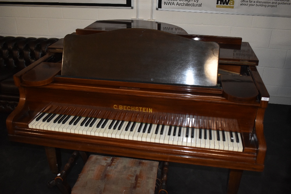A Bechstein baby grand piano , model A, probably early 20th Century