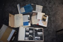 Cambrian Railways. A small archive. Comprising two lever arch files, one box file and some loose