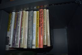 Literature. Graham Greene. A selection of first editions. Hardbacks in dust wrappers. Nice clean