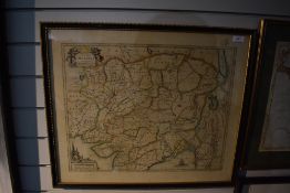 Antiquarian Map. Magni Mogolis Imperium [Mughal Empire]. F. De Witt - Amsterdam - no date,