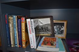 Dad's Army. A collection of books and memorabilia belonging to the actor, Colin Bean (1926-2009).