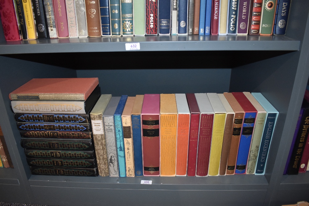 Folio Society. Literature/Fiction selection. Includes; Anthony Trollope, Bronte sisters, etc. (25)