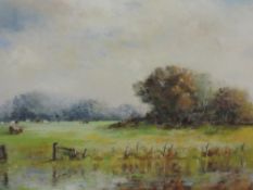 A pastel sketch, Alan Dent, Rusland Valley, signed and dated 2002, 37 x 52cm, plus frame and glazed