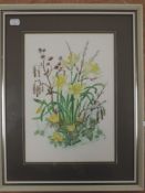 A watercolour, Patience Arnold, still life, signed, 31 x 22cm, plus frame and glazed