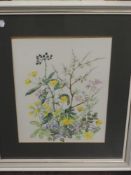 A watercolour, Patience Arnold, still life, signed, 31 x 22cm, plus frame and glazed