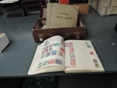 A collection of GB, Commonwealth & World Stamps, mint & used, in two albums, on sheets and loose