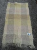 A vintage mohair wrap or scarf.