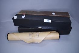 A selection of pianola piano music rolls