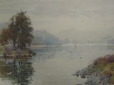 A watercolour, Alfred Heaton Cooper, Lakeland landscape, signed and dated 1901, 17 x 24cm, plus