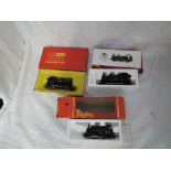 Three Hornby 00 gauge Tank Engines and Loco's, 0-6-0 Class 3F Jinty, boxed R058, 0-4-0 Smokey Joe,