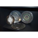 A selection of American commemoration plates by Wilton Columbia