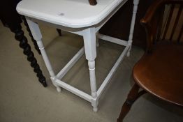 A painted occasional table