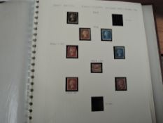 An album of GB Stamps, Queen Victoria to 1986, mint & used, including Penny Black, Two Pence Blue,
