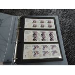 An album of London 2012 Olympic Games Team GB Gold Medal Winners Mint Stamps, along with