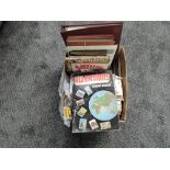 A box of World Stamps and Covers in albums and loose