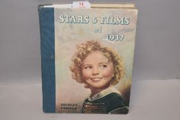 A vintage book Stars and Films of 1937 Shirley Temple