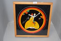 A modern Wedgwood Charleston 'Clarice Cliff' The Age of Jazz limited edition plaque, number 345 of