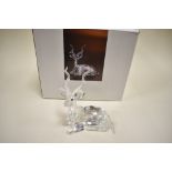 A Swarovski figure, Inspiration Africa 1994,The Kudu.