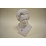 A Wedgwood bust of Margaret Thatcher M.P. Prime Minister, by Oscar Nemon, No.14 of 500