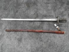 A British Infantry Officers Sword 1895 pattern by Henry Wilkinson, highly decorated blade with