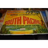 A genuine vintage film quad poster for the greatest musical ever South Pacific