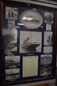 A selection of R M S Titanic related prints and historical events