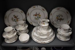 A part dinner and breakfast service by Royal Doulton in the Kingswood design