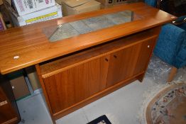 A vintage teak sideboard/servery