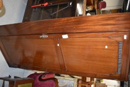 An early 2th Century mahogany full height corner cupboard, height approx. 184cm