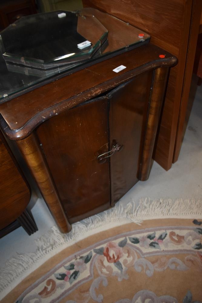 A vintage side cabinet