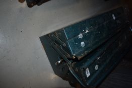 A cantilever tool box and contents
