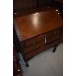 An early 20th Century mahogany bureau