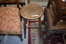 A traditional low stool