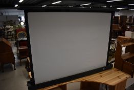 A vintage pop up projector screen , Celfix