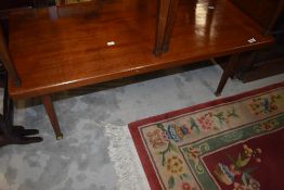 A vintage teak coffee table