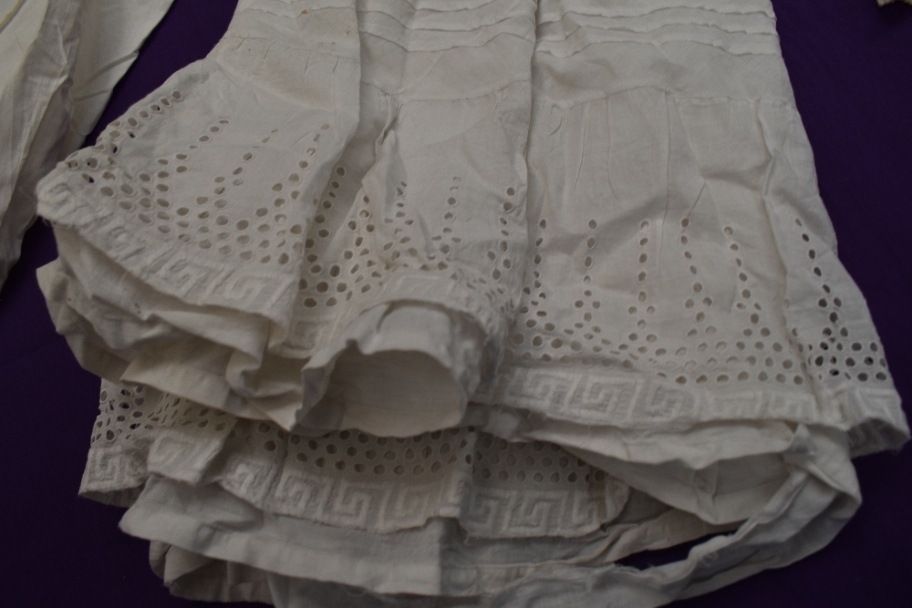 Two Victorian petticoats and a set of bloomers. - Image 3 of 4