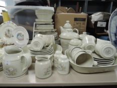 An extensive collection of Royal Doulton Florinda, serving dish, tureen,plates and much more.