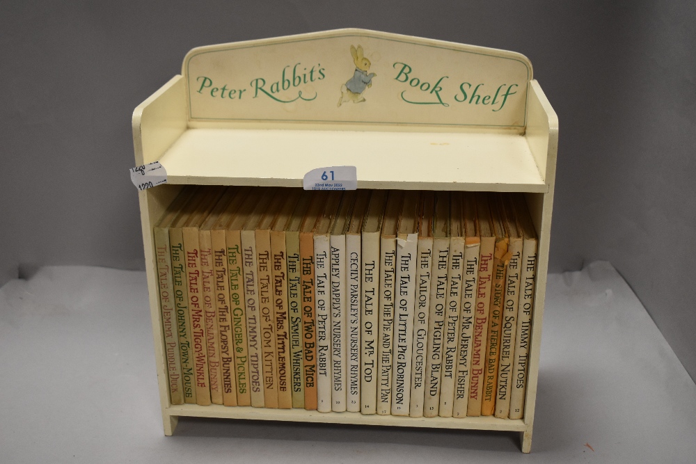 Beatrix Potter a set of twenty five Peter Rabbit series