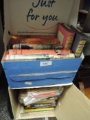 A selection of childrens literature and story books including Biggles and annuals