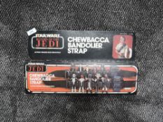 A boxed Star Wars Return of the Jedi Chewbacca Bandolier strap