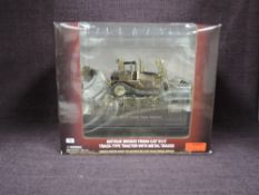 A Norscot limited edition 1:50 scale diecast, CAT D11T Track Type Tractor with Metal Tracks in