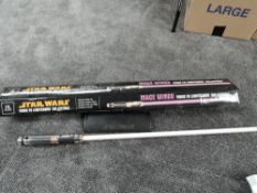 A Mace Windu Force FX lightsaber collectable still boxed